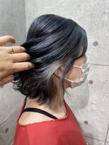 ヘアサロン ドットプラス 町田店(dot. plus)&nbsp;インナーカラー×ホワイトシルバー