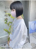 切りっぱなしボブ