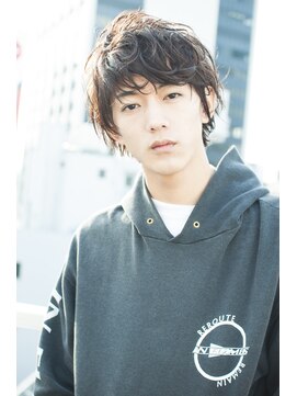 アントワープトーキョー(antwerp TOKYO) 『力石サトシ』波巻き束感ショートツーブロックマッシュ