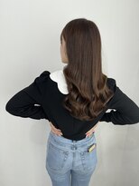 イオエ 岡本(ioe)&nbsp;黒髪/グレーベージュ/レイヤーロング/前髪パーマ/艶髪/髪質改善