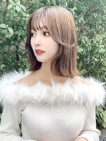 エルバイラビス 大宮(elu by lovis)&nbsp;《Kanna》切りっぱなしボブ/うる艶/バイカルテ/大宮/韓国