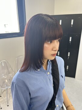 ベレーザ 渋谷(BELEZA) レッドブラウン/渋谷/原宿/韓国ヘア/レイヤーカット