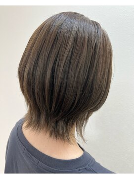 アールモンドヘア新世界 【北見】#ウルフレイヤー#ウルフカット#レイヤーカット