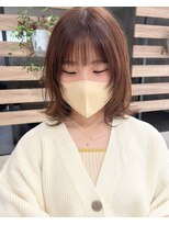 オリ 仙台(Oli)&nbsp;20代～30代大人ナチュラルくびれヘア前髪似合わせカット［仙台］