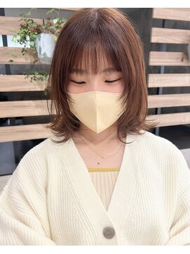 オリ 仙台(Oli) 20代～30代大人ナチュラルくびれヘア前髪似合わせカット［仙台］