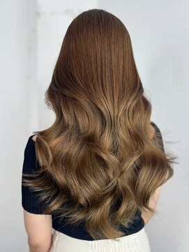 アイティー バイ アルバム 浦和店(IT by ALBUM) カーキベージュレイヤーロングフレンチカジュアル_ba480261