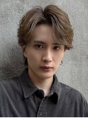 萱原大幹 センターパート/眉毛/短髪/メンズカット