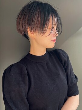 モリオ(morio) 【morio】綺麗でかっこいい黒髪ショート♪