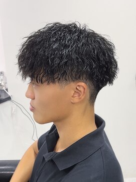 ザ アクネ 岡崎竜美丘店(THE ACNE) ＊ツイストスパイラル/メンズパーマ/眉カット