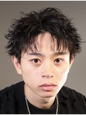 短めフェザーショート×束感×外ハネ