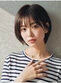 イメチェン/美髪/外ハネボブ/ワイドバング/髪質改善/縮毛矯正