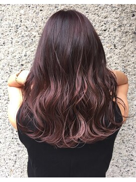 オリジン サロン(THE ORIGIN'S SALON) バレイヤージュ ラベンダーピンクグラデーション