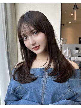 ビューレイギンザ(VIEW LEI GINZA) 韓国ウェーブヘア前髪カットレイヤーカット髪質改善銀座