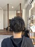 【メンズ限定】カット+炭酸スパ+まゆ毛カット+クイックスパ
