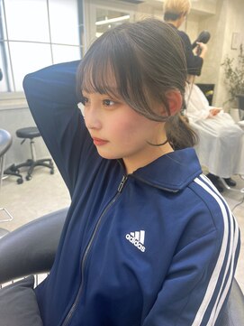 ロンドアヴァントゥス 池袋(Lond aventus) 韓国レイヤー/韓国風/ボブ/髪質改善/黒髪/ブリーチなし〔池袋〕