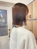 ネオリーブ クーロ(Neolive curro)&nbsp;小顔タッセルボブ×似合わせカット[ボブ/縮毛矯正/丸型卵型】