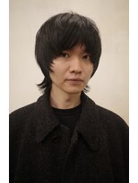 ブルートマト(BLUE TOMATO)&nbsp;メンズカットマッシュセンターパートウルフスパイキーショート