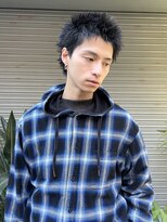 ヒュージ 表参道(huge)&nbsp;スパイキーショート/刈り上げなし/メンズカット/メンズサロン