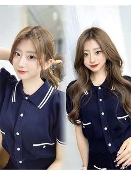 レイリー 原宿 表参道(Rayreee) ふんわりレイヤー巻き×柔らかブラウンカラー10代20代30代