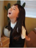 女の子キッズカット