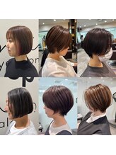 オシャレ女子の為の女子のための可愛くて上品なショートカット＆デザインカラーサロン！