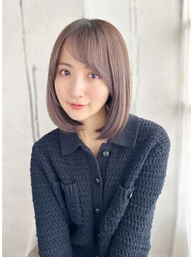 ナル 新宿(nalu) nalu新宿/髪質改善/縮毛矯正/METEO/透明感/インナーカラー/新宿