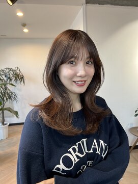 ラボヌールヘアーグレース 門前仲町店(La Bonheur hair grace) レイヤー/顔周りカット/20代/30代/40代