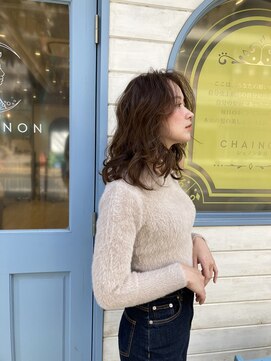 シェノン 赤羽店(CHAINON) エアリー感たっぷりふんわりミディアムヘア赤羽美容院