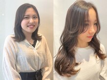 早田　純菜/レイヤーカット&ハイライトが好評◎