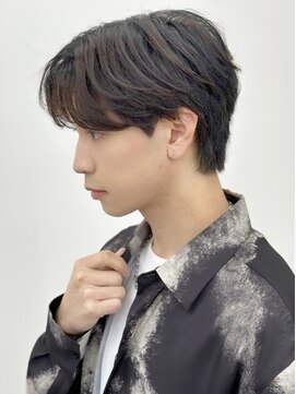 ロンドオム 池袋(Lond Homme) men's/メンズ/フェザーパーマ/ニュアンス/ダウンパーマ/黒染め