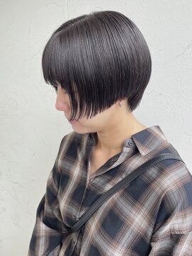 ジュエ ヘアー デザイン(Jue hair design) マッシュショート/グレージュ/30代/40代/知立/西三河