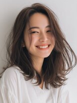 フィナーレ ベッロ(Finale Bello)&nbsp;顔回りレイヤーセミロング/ショコラブラウン/20代30代40代