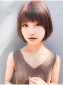 セミディワンカールミディアムレイヤーカット前髪#227f1217