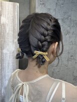 イコール バイ プロデュース 町田駅前店(equal by Produce)&nbsp;編み込みアレンジ☆［町田/町田駅/アレンジ/編みこみ］