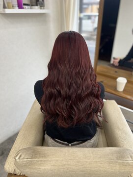 リングバイモアムー(Ring by Moremuu) <Hazuki>   ルビーレッド