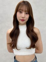 エジョン 八幡山店(Aejon)&nbsp;韓国ヘア/レイヤーカット/ミルクブラウン/ブリーチなし/八幡山