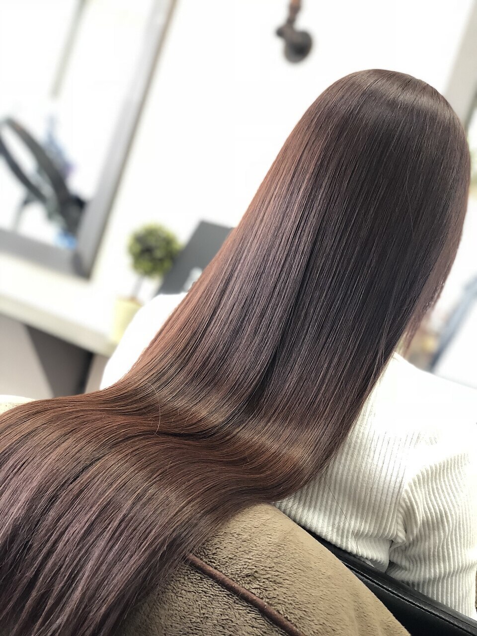 人気No.1髪質改善カラーエステ+カット[白髪染め対応]￥16500→￥15400　/三鷹