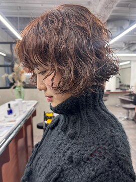 ニコ トウキョウ 渋谷(nico TOKYO) ショートパーマヘアレイヤーパーマボブパーマニュアンスパーマ