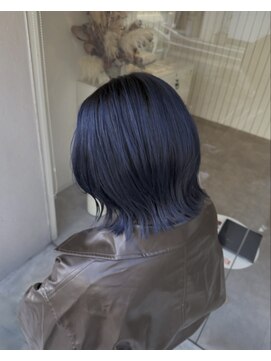 アヴァンセラヴィ(AVANCER la vie) ボブ／ネイビーブルー