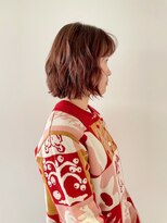 ロマリア 渋谷 渋谷宮益坂(Lomalia)&nbsp;イメチェン/ウェーブパーマ/オレンジカラー/前髪/渋谷駅 