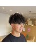 【ご新規様限定】【山中指名】メンズパーマ+カット