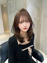 ザ シェノン ウメダ(THE CHAINON UMEDA) イメチェン/ピンクベージュ/アンブレラカラー/前髪/心斎橋