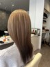 カット+カシミア縮毛矯正+1stepTr S￥17600～ご新規様10％オフ！いいねで-5％
