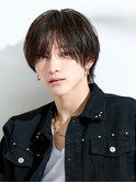 ナチュラルシースルーラウンドマッシュウルフ