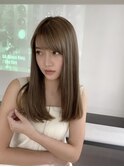 ミルクブラウン/ミルクティーベージュ/グレーヘア/艶髪h1