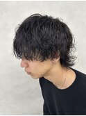 ウルフ×束感ツイストスパイラル