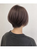 アンリエラ(Unliera)&nbsp;20代30代40代/大人ショートヘア/ダブルカラー/透明感ピンク