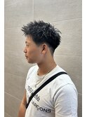 刈り上げスパイキーショート