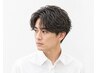 【メンズ限定】メンズカット+王道ビジネスパーマ+ファインバブルスパ