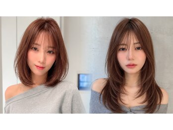 ロンドエニカ 大宮(Lond enika)の写真/[カット+1stepトリートメント￥4980]ミディアム/ロング長さを変えなくても雰囲気を変えるレイヤーカット！